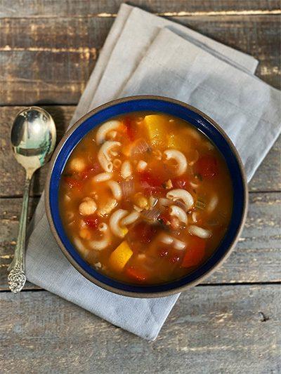 Plant Based Minestrone soup