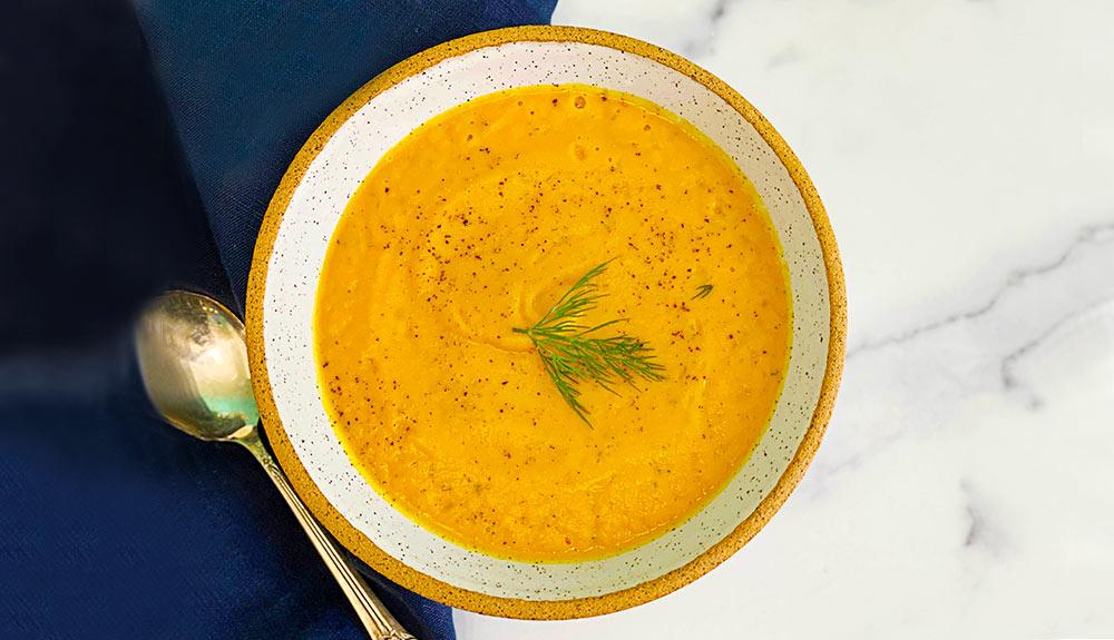 Plant Based Cozy Carrot Bisque